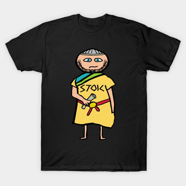 Stoic T-Shirt by Mark Ewbie